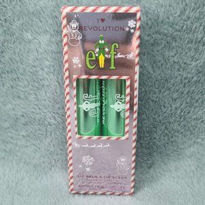 I ❤️ Revolution Elf Lip Balm and Lip Scrub Set